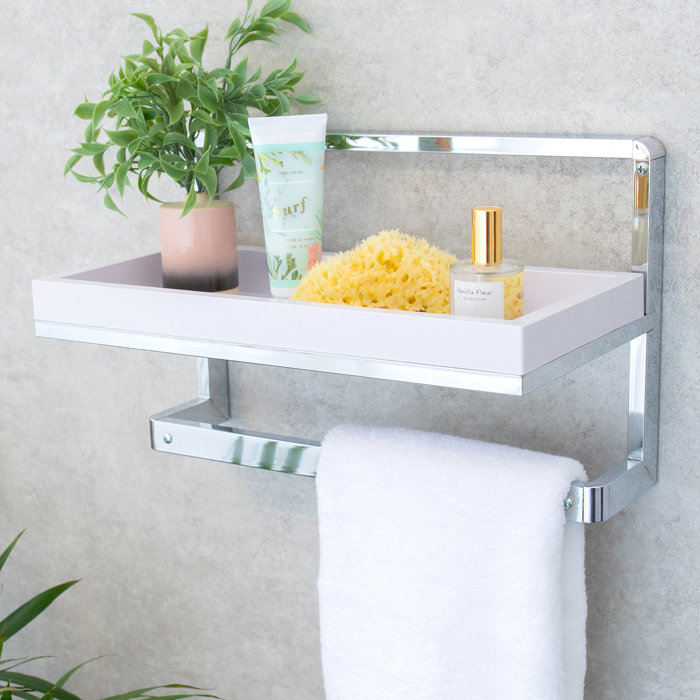 Orren Ellis Khari Metal Wall Bathroom Storage & Reviews Wayfair